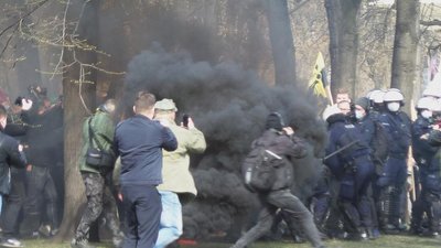 Смоленська катастрофа: у Варшаві пам'ятні заходи вилилися у сутички