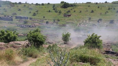 На Сумщині відбулись навчання військових На Сумщині відбулись навчання військових