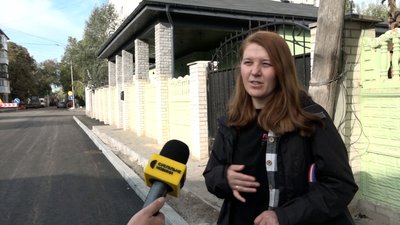 Ремонт тротуару на вулиці Хлібній у Житомирі не завершили: які причини Ремонт тротуару на вулиці Хлібній у Житомирі не завершили: які причини