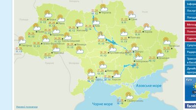Тепло і сухо. Якою буде погода в Україні на початку тижня Тепло і сухо. Якою буде погода в Україні на початку тижня