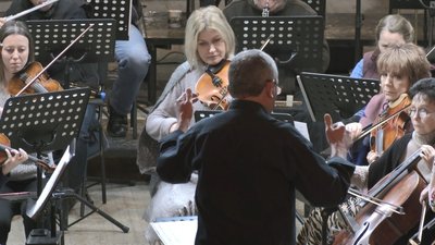 Пісня на передову: черкаський хор виконав пісню на честь командира "Карпатської Січі" Пісня на передову: черкаський хор виконав пісню на честь командира "Карпатської Січі"