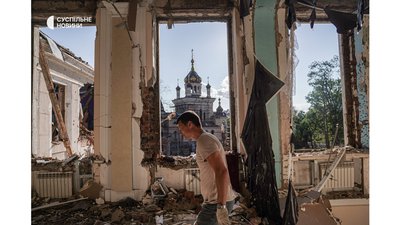 Вінниця після ракетних ударів. Фоторепортаж