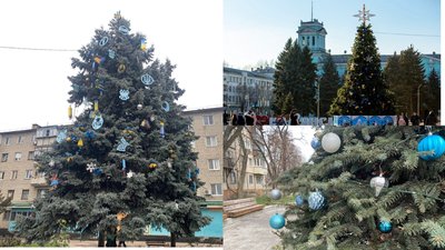 Без головної ялинки. Який вигляд мають новорічні дерева у Дніпрі та області