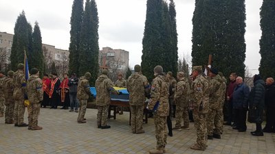 У Тернополі попрощалися з військовим Володимиром Баб’яком