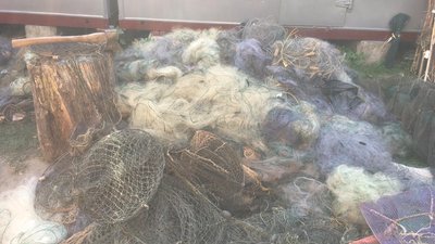 Житомирський рибоохоронний патруль порубав 10 кілометрів рибальських сіток Житомирський рибоохоронний патруль порубав 10 кілометрів рибальських сіток