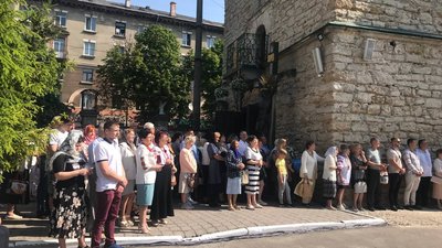 Предстоятель ПЦУ Блаженнійший Епіфаній очолив святкове богослужіння у храмі в Тернополі Предстоятель ПЦУ Блаженнійший Епіфаній очолив святкове богослужіння у храмі в Тернополі