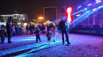 Як черкащани зустрічали Новий 2 022 рік