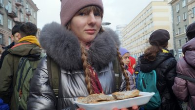 Що їли українці в часи Голодомору. У Дніпрі відбулася акція «Їжа на вулиці»