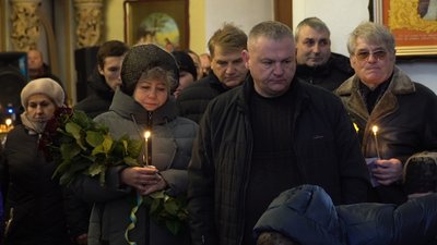 У Полтаві прощаються із Андрієм Кожем’яком, який загинув на Донеччині У Полтаві прощаються із Андрієм Кожем’яком, який загинув на Донеччині