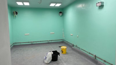 "Це буде додаткова операційна": в сумській лікарні ремонтують укриття "Це буде додаткова операційна": в сумській лікарні ремонтують укриття