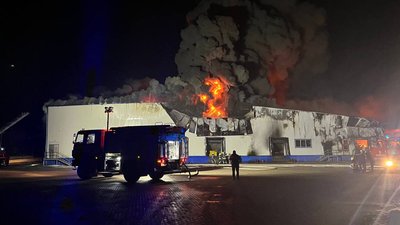 Вночі на Волині горіли склади птахокомплексу: вогонь пошкодив 4 тисячі квадратних метрів