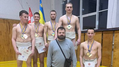 Сумчани здобули медалі на чемпіонатах України з сумо