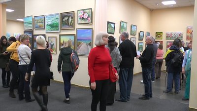 У Миколаєві відкрилась художня виставка “На порозі весни”