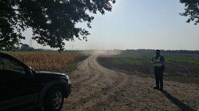 Поліція перекрила дороги до газопроводу Поліція перекрила дороги до газопроводу