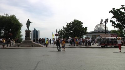 В Одесі пройшла акція на підтримку української мови В Одесі пройшла акція на підтримку української мови