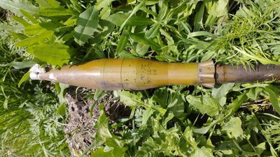 У Сумах виявили сховок з боєприпасами до танкової гармати У Сумах виявили сховок з боєприпасами до танкової гармати