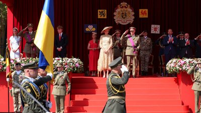 Українські військові в Бельгії