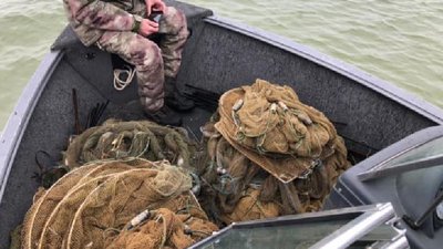 43 браконьєрські пастки з двохмільйонним уловом знайшли херсонські прикордонники