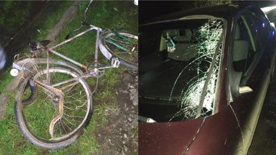 Вів велосипеда в руках: на Рівненщині водій авто збив чоловіка