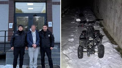 Викрав квадроцикл: у Виноградові на Закарпатті затримали підозрюваного