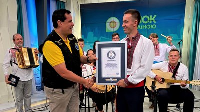 Музичний ансамбль з Черкащини потрапив до Книги рекордів Гіннеса