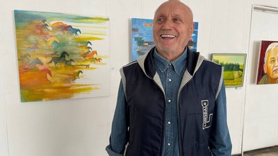 У Тернополі відкрили виставку картин Альбіна Скоробогача до 75-ліття художника У Тернополі відкрили виставку картин Альбіна Скоробогача до 75-ліття художника