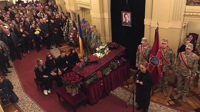 У Києві попрощалися з загиблим солістом балету Нацопери Олександром Шаповалом