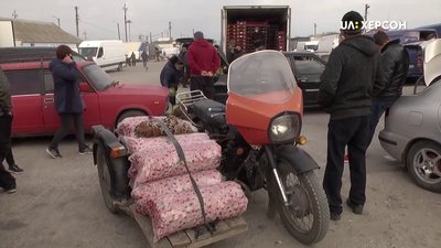 Овочевий гуртовий ринок у Великих Копанях на Херсонщині відновив роботу