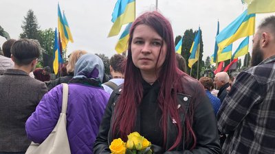 Тернополі попрощалися з військовослужбовцем Андрієм Саломоном Тернополі попрощалися з військовослужбовцем Андрієм Саломоном