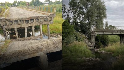 Дороги, міст, Івано-Франківщина, Рожнятів, ремонт