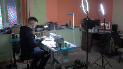 "Моє хобі стало частиною життя". Атовець з Херсона шиє військове спорядження