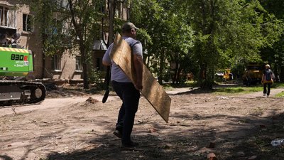 Дніпро після обстрілу РФ