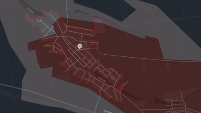 Селище Гришине та річка Гришинка у Донецькій області на мапі DeepState 15 квітня 2026 року
