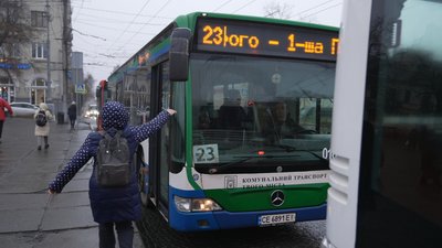 автобус №23 у Чернівцях