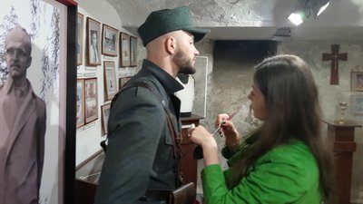 У Тернополі знімають кліп до реміксу повстанської пісні "Машинґвери" У Тернополі знімають кліп до реміксу повстанської пісні "Машинґвери"