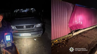 Патрульні зупинили водія, в якого рівень алкоголю у крові перевищував норму у 14 разів