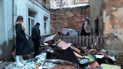 Львівська мерія виділить гроші на протиаварійні роботи у будинку на Замарстинівській Львівська мерія виділить гроші на протиаварійні роботи у будинку на Замарстинівській