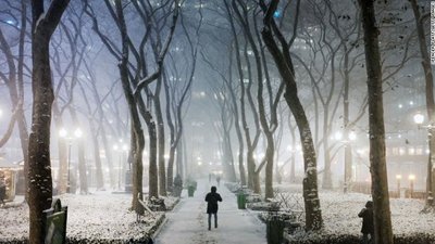 Cніг у США, Нью-Йорк Cніг у США, Нью-Йорк