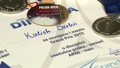 Черкасець виборов три нагороди міжнародних змагань зі стрільби Черкасець виборов три нагороди міжнародних змагань зі стрільби