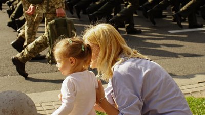 У Києві відбулася фінальна репетиція військового параду. Як це було У Києві відбулася фінальна репетиція військового параду. Як це було