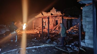 Наслідки ударів БпЛА по Чугуївському району