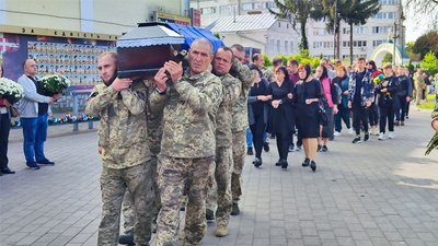 Прощання з Анатолієм Мосоруком у Луцьку