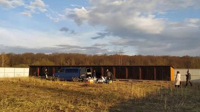 12 собак з Харкова привезли у притулок для тварин "Дім Сірка" на Франківщину 12 собак з Харкова привезли у притулок для тварин "Дім Сірка" на Франківщину