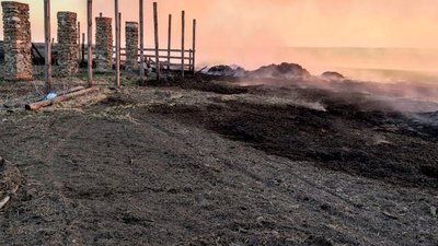 Наслідки обстрілів з боку військ РФ. На Миколаївщині сталися три пожежі Наслідки обстрілів з боку військ РФ. На Миколаївщині сталися три пожежі