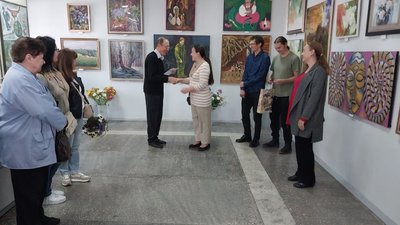 Виставку до Дня художника відкрили у Сумах