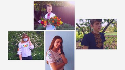 Вихованці Матусівського НВК №2 похизувалися в мережі вишиванками та запустили челендж