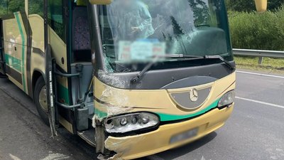 Автобус після ДТП