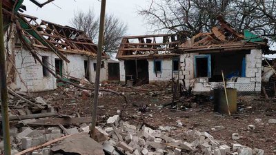 Наслідки удару по Мотузівці Харківської області