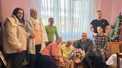 Марія Литвин, сто років, День народження