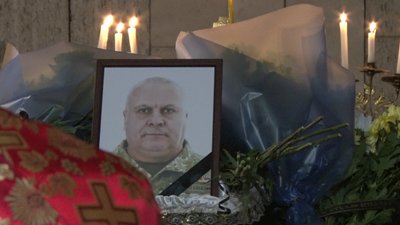 У Тернополі попрощалися з військовим В’ячеславом Кравчуком